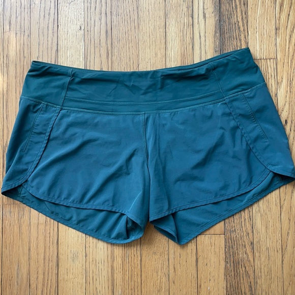 lululemon athletica Pants - Olive green 4” Lululemon shorts - good condition